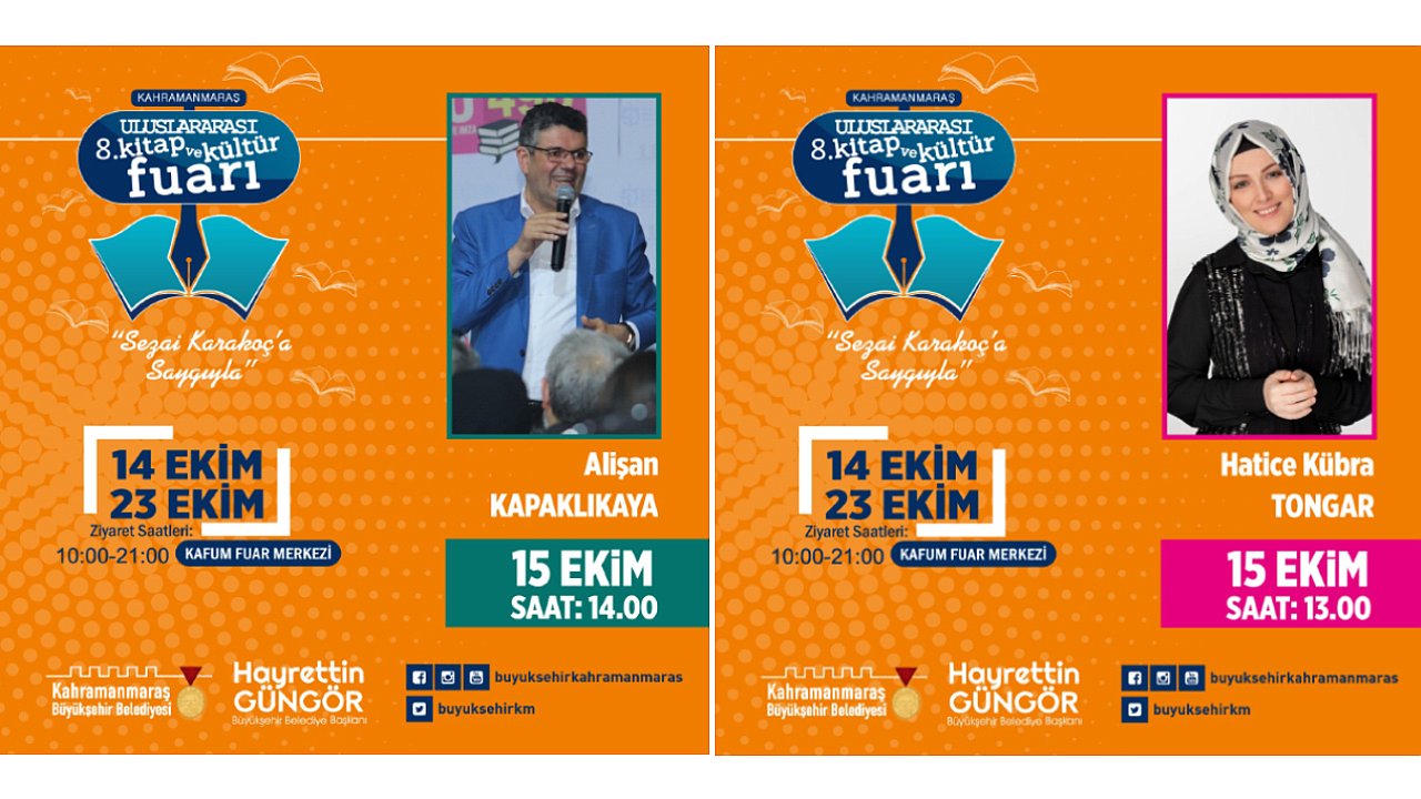 Usta Kalemler Kitap Fuarı'nda Okurlarını Buluşacak