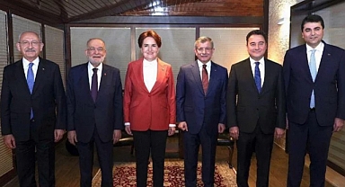 Altılı masa 8'inci toplantıya hazırlanıyor