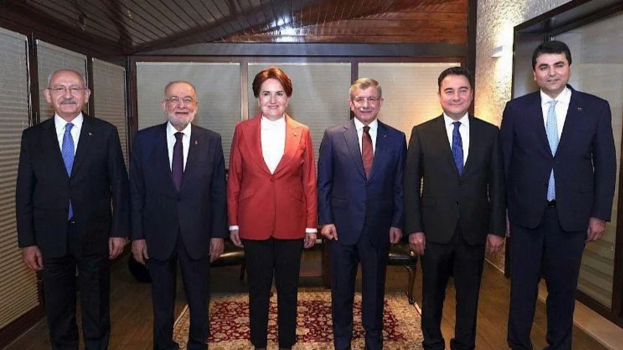 Altılı masa 8'inci toplantıya hazırlanıyor