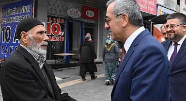 Başkan Güngör, Esnaf Ziyaretlerini Sürdürüyor
