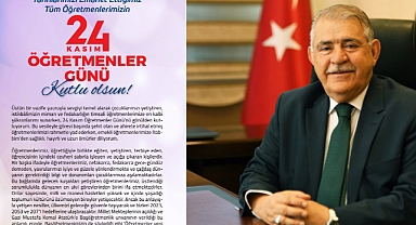 Başkan Mahçiçek’ten 24 Kasım Öğretmenler Günü mesajı