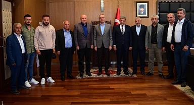 Bertiz’den Başkan Güngör’e Teşekkür Ziyareti