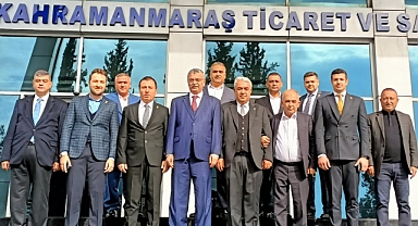 Celalettin Güvenç’ten KMTSO Başkanı Buluntu ve yönetimine hayırlı olsun ziyareti