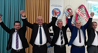 Enerji Bir Sen Delegeleri Kahramanmaraş’ta yeniden ‘Ejder Akbaş’ dedi