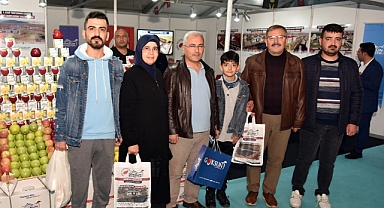 Göksun Elması ve Seyrek Pekmezi, Tarım Fuarı'nda ilgi odağı oldu