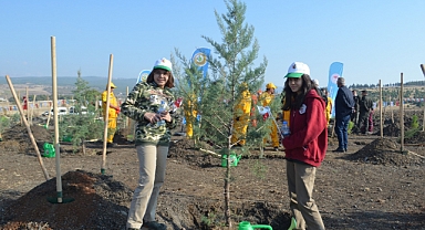 Kahramanmaraş'ta 10 bin fidan toprakla buluştu