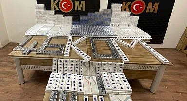 Kahramanmaraş'ta Gümrük Kaçağı Sigara Operasyonu