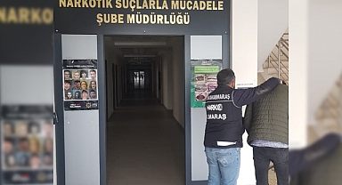 Kahramanmaraş’ta zehir taciri 1 kişi tutuklandı