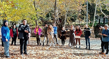 KAMEK’te Öğreniyor, Doğada Pratik Yapıyorlar