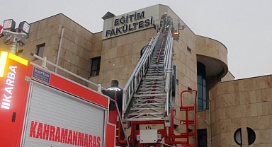 KSÜ’de Acil Durum Tahliye ve Kurtarma Tatbikatı Gerçekleştirildi