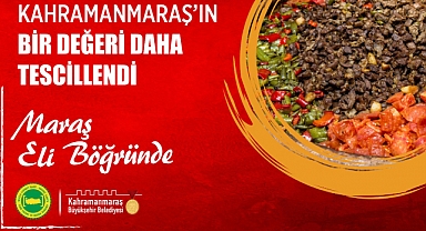 Maraş Eli Böğründe Tescillendi!