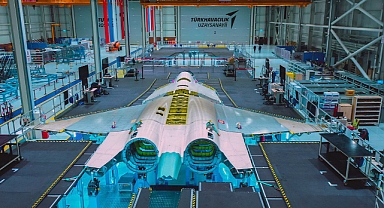Milli Muharip Uçak son montaj hattında
