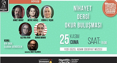 Nihayet Dergisi’nin Usta Kalemleri Edebiyatseverlerle Buluşacak