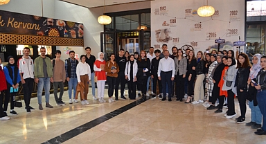 Sami Kervancıoğlu, KSÜ’lü öğrencileri ağırladı!