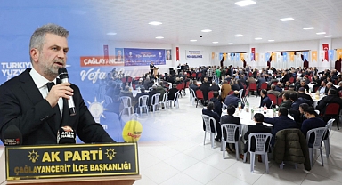 Ak Parti, Çağlayancerit teşkilatı vefa programında bir araya geldi