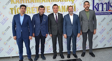 Alpedo - Kervan ailesi KMTSO Başkanı Buluntu’yu ziyaret etti!