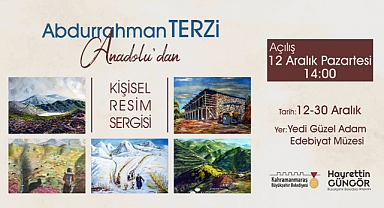 Anadolu’dan Sergisi Kapılarını Sanatseverlere Açıyor