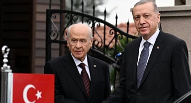 Ankara'da sürpriz ziyaret... Erdoğan, Bahçeli'yle bir araya geldi