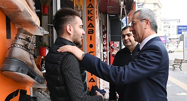Başkan Güngör, Esnaf Ziyaretlerini Sürdürüyor