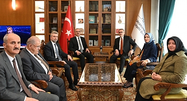 Başkan Güngör, Mahir Ünal’ı Ağırladı