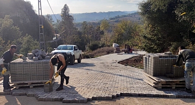 Büyükşehir Andırın’da Ulaşım Yatırımlarını Sürdürüyor