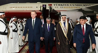 Cumhurbaşkanı Erdoğan Katar’da
