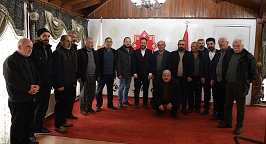 Elbistan’da taksicilerden Başkan Gürbüz’e Teşekkür!