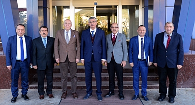 Güvenç, Rektör Yasım’ı Ziyaret Etti