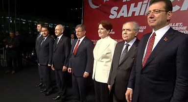 İstanbullular destek için Saraçhane'de buluştu... Altılı masadan 'demokrasi' vurgusu