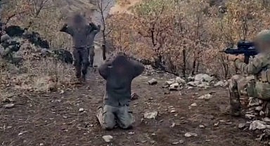 İşte teröristler böyle teslim oldu