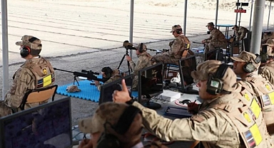 Jandarma'nın keskin nişancıları hünerlerini sergiledi