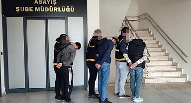 Kahramanmaraş'ta 4 azılı hırsız tutuklandı!