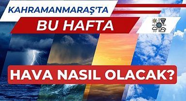 Kahramanmaraş'ta Bu Hafta Hava Nasıl Olacak?