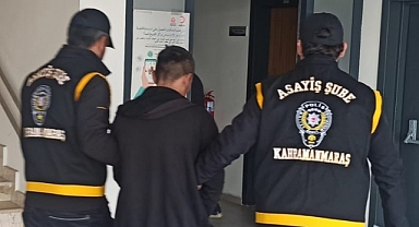 Kahramanmaraş’ta hırsızlık suçundan aranan 1 kişi yakalandı