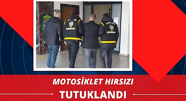 Kahramanmaraş’ta Motosiklet Hırsızı Tutuklandı 