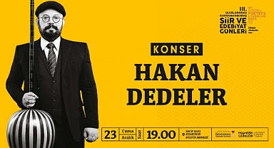 Kahramanmaraş'ta Şiir ve Edebiyat Şöleni Başlıyor