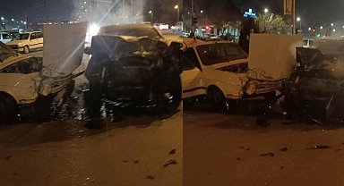 Kahramanmaraş'ta trafik kazası: 3 kişi yaralandı