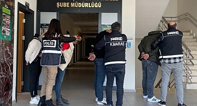 Kahramanmaraş’ta uyuşturucu ticareti şüphelisi 4 kişi tutuklandı
