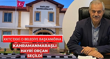 Kahramanmaraşlı Hayri Orçan KKTC'nin O Kasabasına Belediye Başkanı Seçildi