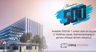 Kipaş Holding Anadolu 500 Listesine 7 Şirketiyle Girdi