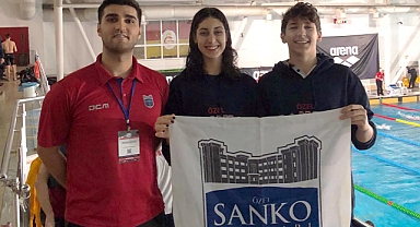 SANKO Okulları Öğrencilerinin Yüzmede Türkiye Başarısı