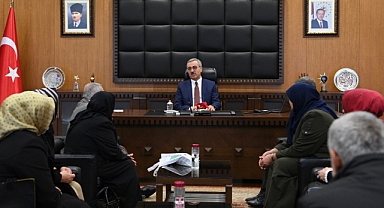 Şehit Ailelerinden Başkan Güngör’e Ziyaret