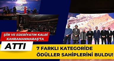 Şiir ve Edebiyatın Kalbi Kahramanmaraş'ta Attı