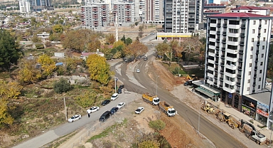 Üngüt Kavşağı’nda Çalışmalar Sürürüyor