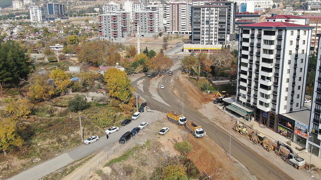 Üngüt Kavşağı’nda Çalışmalar Sürürüyor