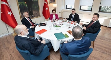 6'lı masanın liderlerinden ortak video