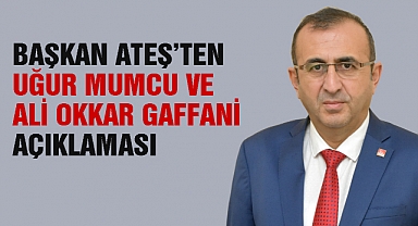Başkan Ateş’ten Uğur Mumcu ve Ali Okkar Gaffani Açıklaması