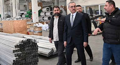 Başkan Güngör’den Küçüksan Metal’e Ziyaret