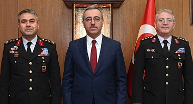 Başkan Güngör Jandarma Bölge Komutanını Ağırladı