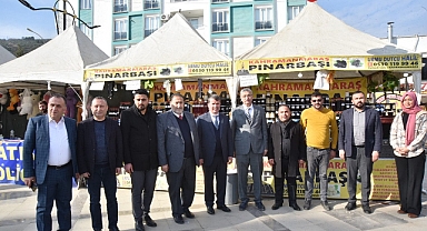 Celalettin Güvenç, Türkoğlu'nu Ziyaret Etti